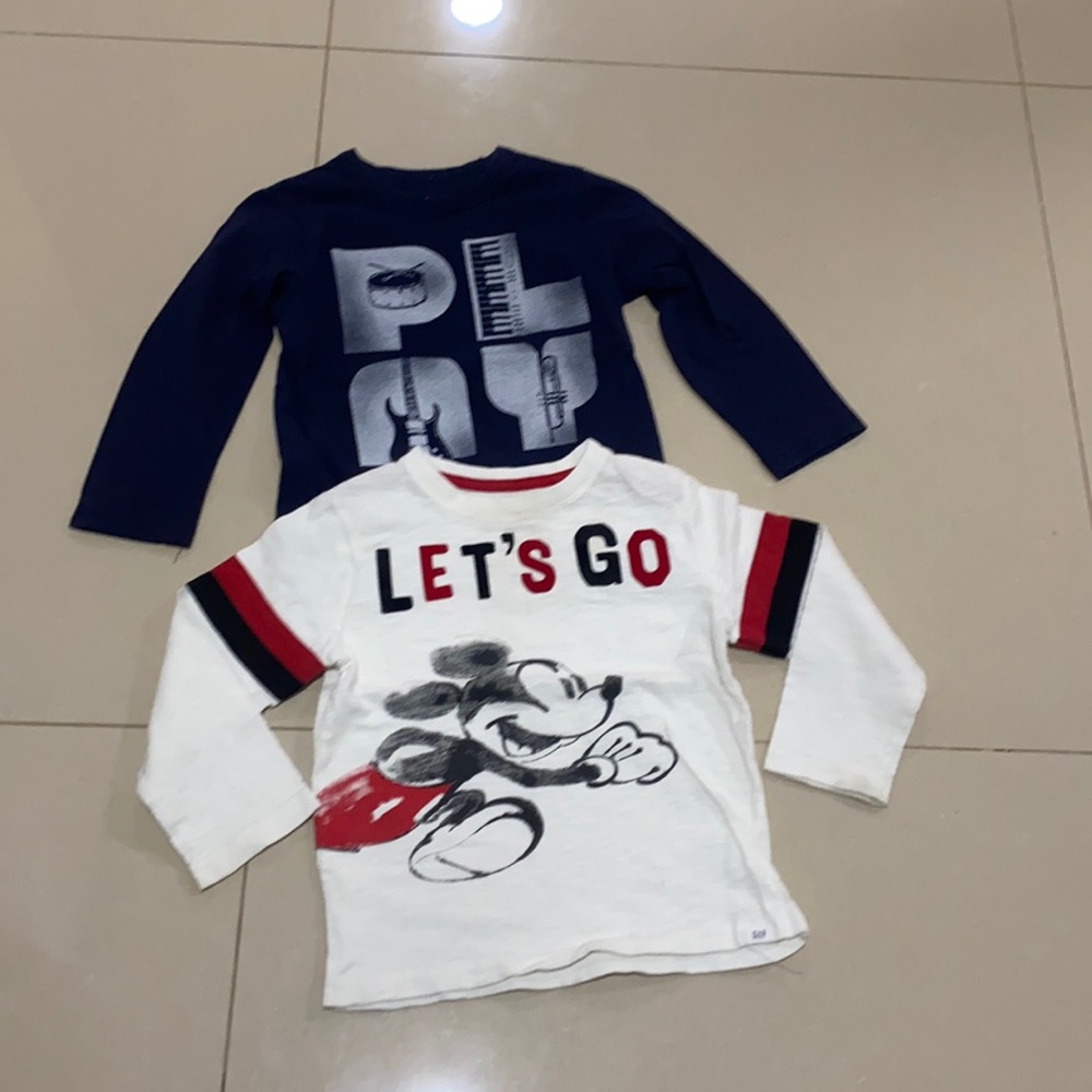 2 for $17 Baby Gap long sleeve shirts